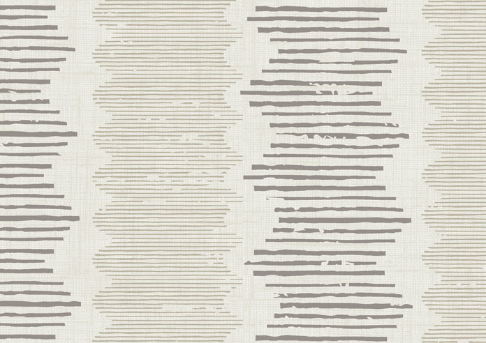 Zig Zag Stripe, Warm Brown - Roller Blind - Image 6